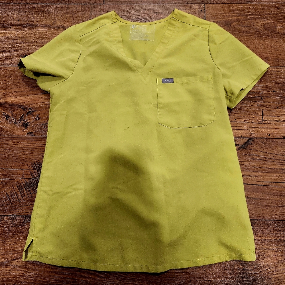 Figs Limeade Scrub Set Size Small